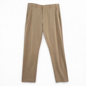 LOFT Brown Faux Suede Leggings Pants Womens MP Pull On Stretch Slim Fit